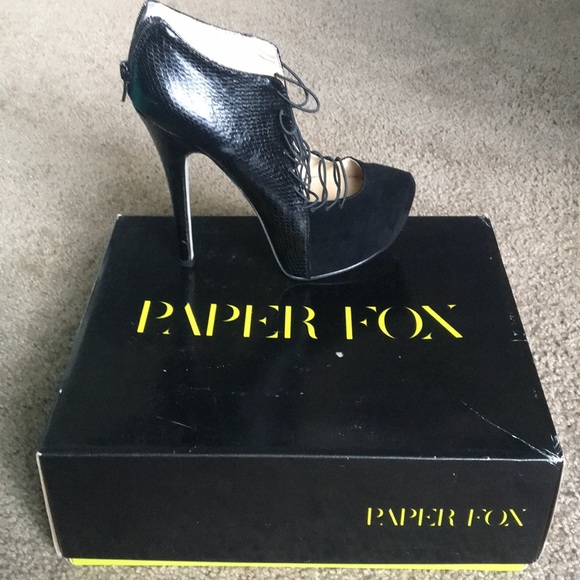 Paper Fox for JUSTFAB “Tanesha booties - Picture 1 of 1